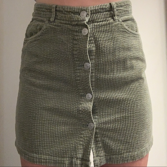 Zara Corduroy Skirt - Picture 1 of 5